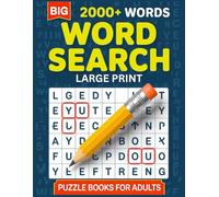 Word Search Puzzle Books For Adults: Large Print Word Searches for Seniors, Men & Women - Easy to Read Puzzles for Mindfulness, Fun & Cognitive Health