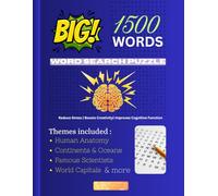 Word Search Puzzle: For adults and teens | 50 different themes | 8.5x11in | Large print puzzles for the brain health