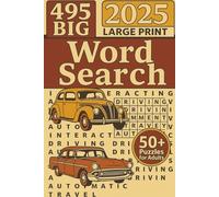 Word Search Puzzle for Adults Vintage Cars: Word Searches with Vintage Cars, Race Cars, Cool Cars, Luxury Cars, and More I 6x9 Inches, 110 Pages I 50+ ... for vacation, Holiday, and Free times!