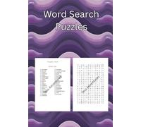 Word Search Puzzles: 100 Themed Word Search 2 page puzzles in a travel size.