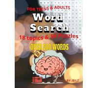 Word search Puzzles for teen and Adults, A Fun and Knowledge Packed, relexing book: Word Search Puzzles