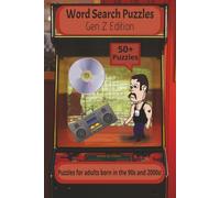 Word Search Puzzles Gen Z Edition: Millennial Crossword Puzzle Book | Crossword Puzzles with Easy to Read Print about All Things GenZ | 90s and early ... | Gift for Vacations, Holidays and Relaxation