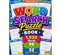 Word Search Puzzles Volume 1, Relax and enjoy