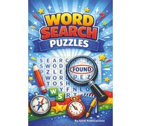 Word Search Puzzles: Word Searches with Easy to Read Print about Puzzles, Word Searches, Word Find and more | 6x9 inches, 110 pages | 50+ puzzles ... Gift for Vacations, Holidays, and Free Times
