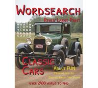 Word Search: Really Large Print: Classic Cars: Over 2400 Words to Find (Americana)