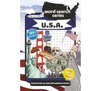 word search series : USA puzzles: Easy-to-read Print puzzle About USA, United States, America and More | 6x9 inches, 120 pages | 50+ puzzles, Perfect for Home, Travel, or Leisure
