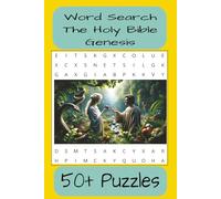 Word Search The Holy Bible Genesis: Word Searches with Easy to Read Print about Bible Content, The book of Genesis , and More | 6x9 inches, 110 pages ... Gift for Vacations, Holidays, and Free Times