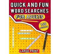 Word Search Themes for Adults: 150 Large Print Puzzles for Mental Agility and Stress Relief: A Brain Workout with Quick and Fun Themed Puzzles to ... | Large Print Edition for Seniors and Adults