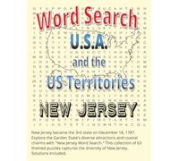 Word search USA and the US Territories: New Jersey (Word Search USA & US Territories: A Patriotic Puzzle Series)