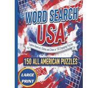 Word Search USA: Explore America’s States and Cities in 150 Engaging Puzzles