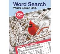 Word Search Winter edition 2025: Large Print Word Search Puzzles for Seniors
