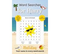 Word Searches for Harry: 50+ puzzles for 4-8 year olds | Improve vocabulary and spelling | Holiday edition | Harry's name on every page | Gift for Harry (Personalized Word Searches)