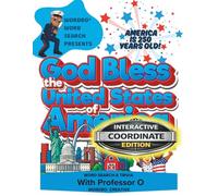 Wordbo Word Search Presents: God Bless the United States of America Word Search & Trivia with Professor O: Interactive Coordinate Edition