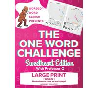 Wordbo™ Word Search Presents: The One Word Challenge: Sweetheart Edition with Professor O