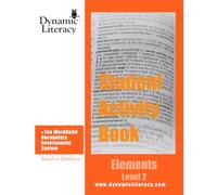 WordBuild Elements Level II Student Activity Book (Elements Series)