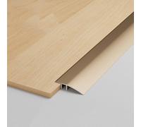 WORDFUN Banda De Transición para Umbral De Puerta 8-35mm, Rampa De Umbral De Puerta De Aluminio, L : 90 Cm, Tira De Transición De Piso, para Pisos, Laminados De Baldosas para Laminado(Gold,4.2cm)