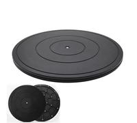 WORDFUN Plataforma Giratoria 360 Grado, Plato Base Giratoria para Monitor, Soporte Giratorio Tocadiscos con Rodamientos De Bolas, para Monitor, Laptops, Utensilios De Cocina, Plantas Bonsai