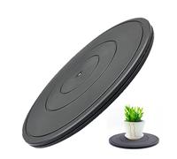 WORDFUN Plataforma Giratoria Redonda, Soporte Giratorio, Base Giratoria Manual, Diámetro: 40cm Bandeja Giratoria para Mesa, para TV Monitor Altavoces Monitores Y Utensilios De Cocina