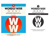 Wordly Wise 3000® 4th Edition Grade 7 SET -- Student Book and Answer Key (Direct Academic Vocabulary Instruction)