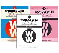 Wordly Wise 3000® 4th Edition Grade 7 SET - Student Book, Test Booklet and Answer Key (Direct Academic Vocabulary Instruction)