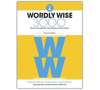 Wordly Wise 3000 Book 4 Student Edition, 4th Edition, Homeschool Edition | Vocabulary Workbook for Grade 4 | English Language Arts Study Aid