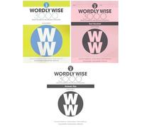 Wordly Wise 3000 Grade 3 Series: 3 Books Collection Set (4th Edition, Homeschool Edition). Student Edition, Tests, Answer Key Vocabulary Workbook Set for Homeschooling and Language Arts Practice Guide