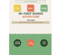 Words Adventure: Sight Words, Tracing, Coloring and Early Learning Activities for Ages 3-5