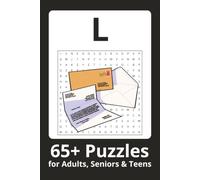 Words Beginning with L Word Search: Word Searches with Easy to Read Print about Lions, Ladders, Logs and more | 6x9 inches| 65+ puzzles . . . Gift for Vacations, Holiday and Free Times
