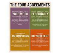 Words Create Worlds Wisdom Metal Sign For Office Wall-Art Intentional Communication Poster Spiritual Growth Tin Plaque 8 X 12 inch