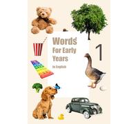 Words for Early Years in English