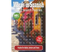 Words in Spanish Word Search Puzzles: Word Search Puzzles and Brain Games with Easy-to-Read Print about Words in Spanish and More | 6x9 inches, 122 ... Vacations, Holidays, Recovery and Relaxation