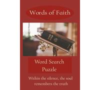 Words of Faith Puzzles: Crossword Puzzle with Easy to Read Print about Faith Based Words and More | 6x9 inches, 110 pages | 50+ Puzzles ... Gifts for Vacations, Holidays and Relaxation