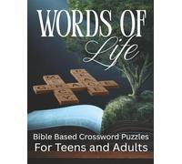 Words of Life Bible Based Crossword Puzzles: Gift Idea | 8.5x11 inches, 110 pages | 50+ Puzzles | Travel, Vacation and Relaxation | Crossword Puzzle for Adults, Teens & Seniors