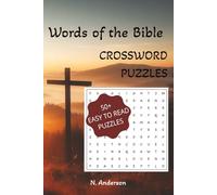 Words of the Bible Crossword Puzzles: 50+ Fun Christian Bible Word Searches | Gift for Adults and Teens to Renew Your Mind | Test your Knowledge | ... your Faith | Fun Christian 6x9 Word Searches