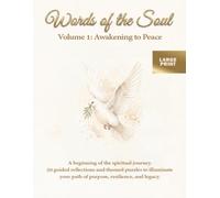 Words of the Soul - Volume 1: Awakening to Peace: Large Print Bible Word Search: Engaging Scripture Puzzles for Faith and Relaxation