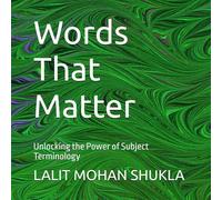 Words That Matter: Unlocking the Power of Subject Terminology