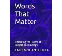Words That Matter: Unlocking the Power of Subject Terminology