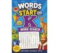 Words That Start With K Word Search: K is for Knowledge: A Fun Word Search Adventure