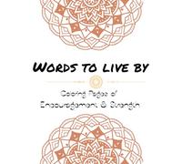 Words to Live By: Coloring Pages of Encouragement & Strength