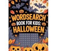 Wordsearch Book for Kids: Halloween: Low-Stress Word Puzzle Companion for Ages 6-8 Years
