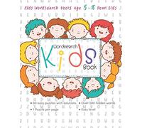 Wordsearch Kids Book: Jumbo Word Search Books For Kids : Kids Wordsearch Books Age 5-8 : 60 easy puzzles book for children : Keep Your Kids Entertained For Hours (3)