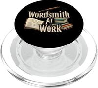 Wordsmith At Work Vintage Writer & Author Pen Book Lover PopSockets PopGrip para MagSafe