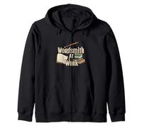 Wordsmith At Work Vintage Writer & Author Pen Book Lover Sudadera con Capucha