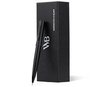 Wordsworth & Black Lápiz Mecánico Mina de Grafito - Todo Laca Negra, Mina de 0,7 mm, Set de Regalo para Hombres y Mujeres, Lápices Profesionales de Oficina