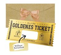 woric Boleto de oro, tarjeta de regalo para rellenar con pegatinas para rascar, tarjeta de regalo, sin rayar, hacer usted mismo, regalos para mujeres, novia, cumpleaños, día de San Valentín, viajes