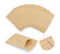 woric Bolsas de papel marrón pequeñas, 120 unidades, 7 x 12 cm, mini bolsas de papel kraft para rellenar para lágrimas de alegría, boda, Pascua, cumpleaños, manualidades, almacenamiento de semillas
