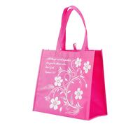 Work All Things Good Romans 8:28 Pink Reusable 12 x 12 Eco Friendly To