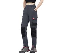 WORK IDEA Pantalón de Trabajo Ajustado y elástico para Mujer: Áreas críticas reforzadas con Cordura - Elegancia Resistente para Las exigencias más Altas.