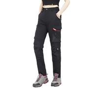 WORK IDEA Pantalón de Trabajo Ajustado y elástico para Mujer: Áreas críticas reforzadas con Cordura - Elegancia Resistente para Las exigencias más Altas.