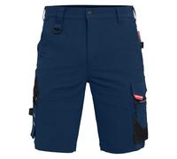 WORK IDEA Pantalones Cortos de Trabajo elásticos para Hombre, Corte Ajustado, Estilo Resistente para los más Altos
